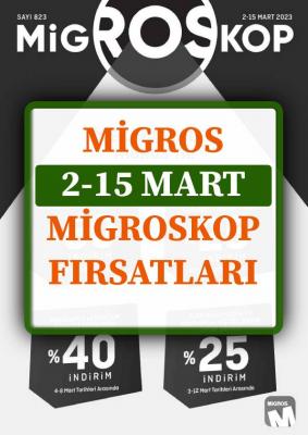 Migros 2-15 Mart 2023 İndirim Kataloğu